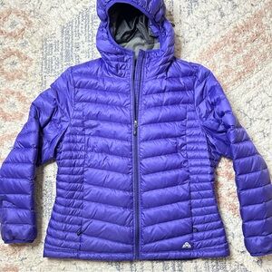 Women’s Eastern Mountain‎ Sports Purple Downtek Puffer Jacket XL